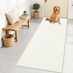 OLANLY Dog Door Mat for Muddy Paws 70x24, Ultra Absorbent Chenille Mud Doormat by OLANLY