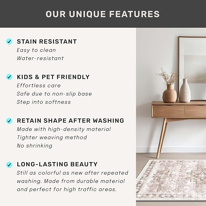 Hazo Haus Washable 3x12 Long Runner Rug - Image 5