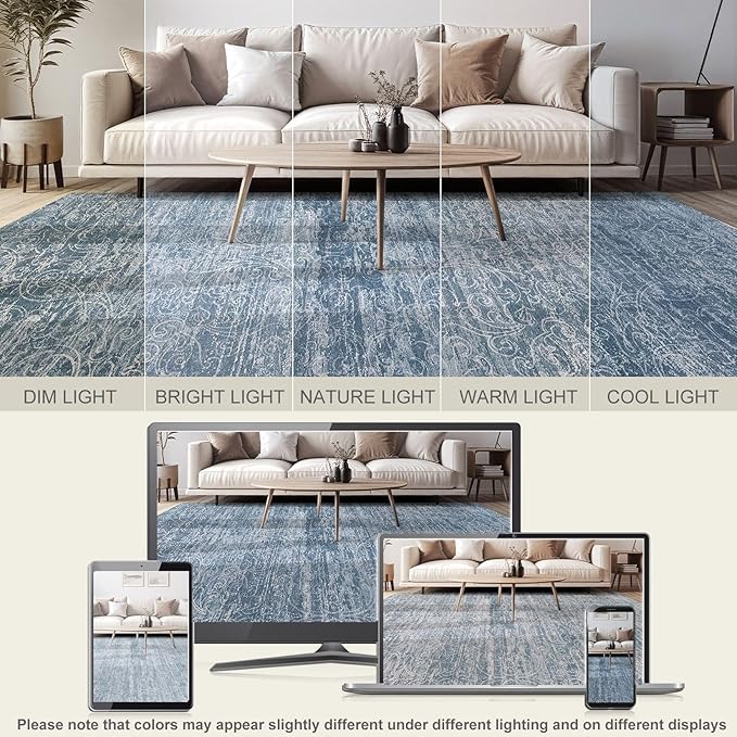 DMOYEST Area Rug Living Room Rugs - Image 5