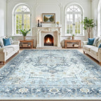Lofus 8x10 Area Rugs for Living Room, Machine Washable Non-Slip Area Rug - Image 4