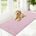 OLANLY Dog Door Mat for Muddy Paws 47x20, Ultra Absorbent Chenille Mud Doormat by OLANLY