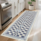 GarveeHome Runner Rug 2x6 for Kitchen Hallway Non-Slip Low Pile Machine - Image 8