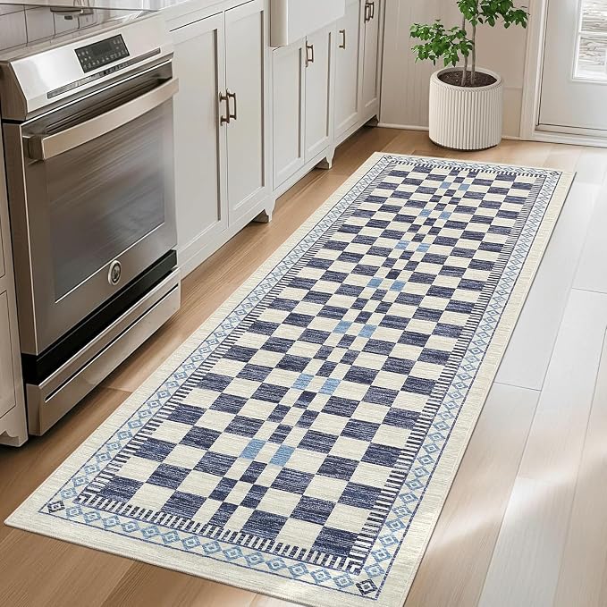 GarveeHome Runner Rug 2x6 for Kitchen Hallway Non-Slip Low Pile Machine - Image 8