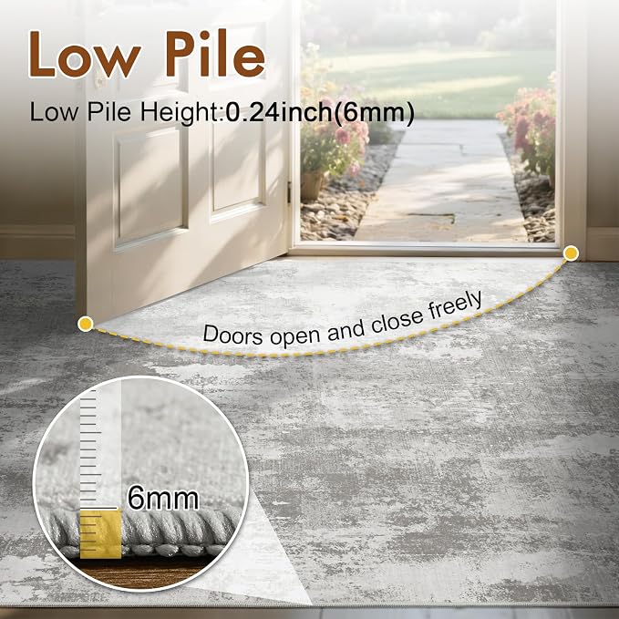 9x12 Ft Extra Large Washable Area Rugs - Image 8