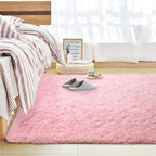 Andecor Soft Fluffy Bedroom Rugs, 4 x 6 Feet Indoor Shaggy Plush Area Rug - Image 9
