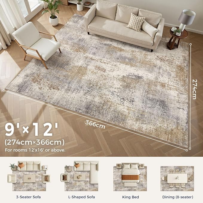 DMOYEST Area Rug Living Room Rugs - Image 2
