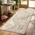 Yamaziot Washable Runner Rug, 3x6 Non-Slip Boho Vintage Hallway Rug by Yamaziot