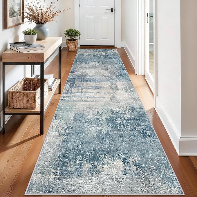 Washable 3x12 Hallway Runner Rug: Washable Non-Slip Carpet - Image 3