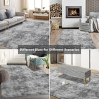 Shag Area Rugs for Bedroom Living Room, 4X6 Ultra Soft Fluffy Area Rugs for Dorm - Image 9