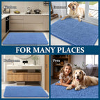 OLANLY Dog Door Mat for Muddy Paws 59x20, Absorbs Moisture and Dirt, Absorbent - Image 8