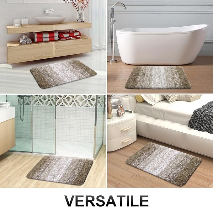 OLANLY Large Bathroom Rugs Mat 54x24, Extra Soft Absorbent Microfiber Bath Rugs - Image 6