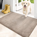 PURRUGS Dirt Trapping Door Mat 20" x 31.5", Non-Slip Machine Washable Entryway by PURRUGS