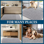 OLANLY Dog Door Mat for Muddy Paws 35x24, Absorbs Moisture and Dirt, Absorbent - Image 8