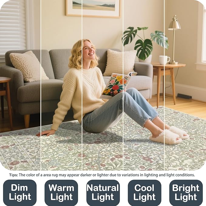 Washable 2'6" x 8' Runners for Hallways, Non Slip Long Floor Runner for Kitchen - Image 5