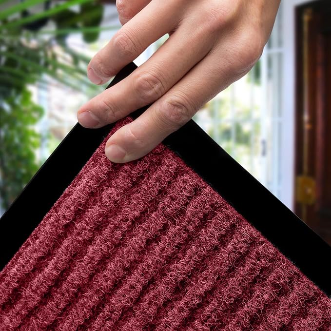 MaxMat® Extra Large Commercial Door Mat, Rubber Border Heavy Duty Door Mat - Image 4