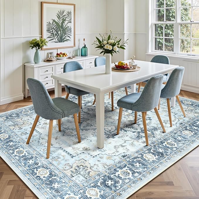 Lofus 6x9 Area Rugs for Living Room, Machine Washable Non-Slip Area Rug - Image 7
