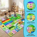 ABC Rugs for Kids Playroom Classroom, 4.5x6 Ft Educational Alphabet Rug - Image 5