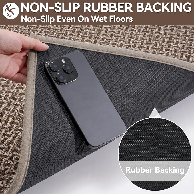 Indoor Door Mat 24"x72", Door Mat Indoor Entrance Dirt Resistant and Absorbent - Image 6