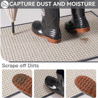 Indoor Door Mat 36x60 Dirt Resistant and Absorbent, Non-Slip Rubber Backing - Image 3