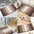 Kitinjoy Indoor Outdoor Door Mat, 48x30 Non-Slip Absorbent Dirt Trapper - Image 6