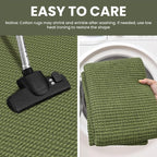 IOHOUZE Washable Exrea Long Hallway Runner Rug 3x16 Non Slip Rubber Backed - Image 4