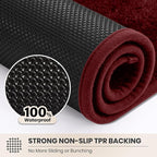 PURRUGS Dirt Trapping Door Mat 34" x 59", Non-Slip Machine Washable Entryway Rug - Image 5