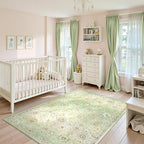 Lahome Flavie 5x7 Sage Green Rugs - Image 6