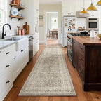Washable Runners for Hallways Kitchen Rug: 2'x10' Runner Rugs Stain Resistant by palohom