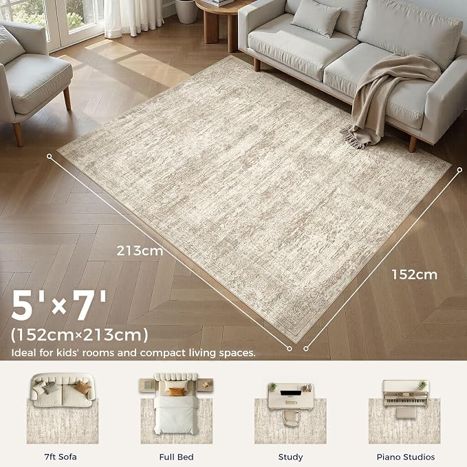 DMOYEST Area Rug Living Room Rugs - Image 2
