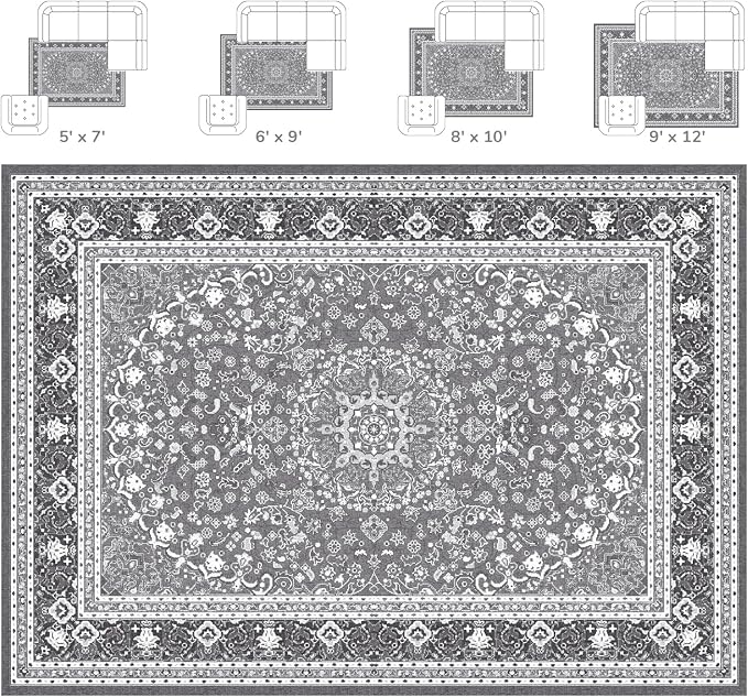 Lessymo 2 x 3 Entryway Rug - Image 9