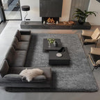 Ophanie Area Rugs 9x12 Living Room, Large Grey Bedroom Carpet, Big Shag Indoor - Image 5