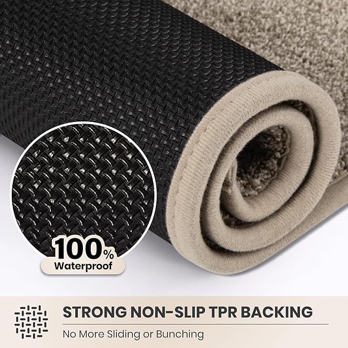 PURRUGS Dirt Trapping Door Mat 20" x 31.5", Non-Slip Machine Washable Entryway - Image 5