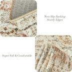 Soalmost Washable Area Rug 8x10, Large Soft Rugs - Image 6