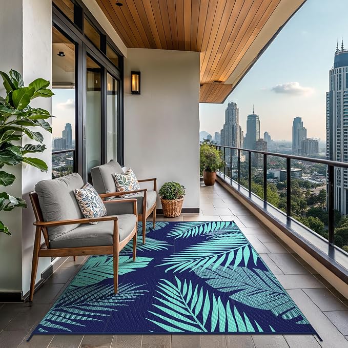 GENIMO Outdoor Rug 5' x 8' Waterproof - Image 4