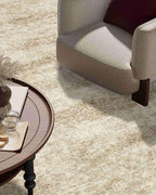 Latte&Fog 8x10 Area Rugs for Living Room, Large Vintage Beige Washable Rug - Image 5