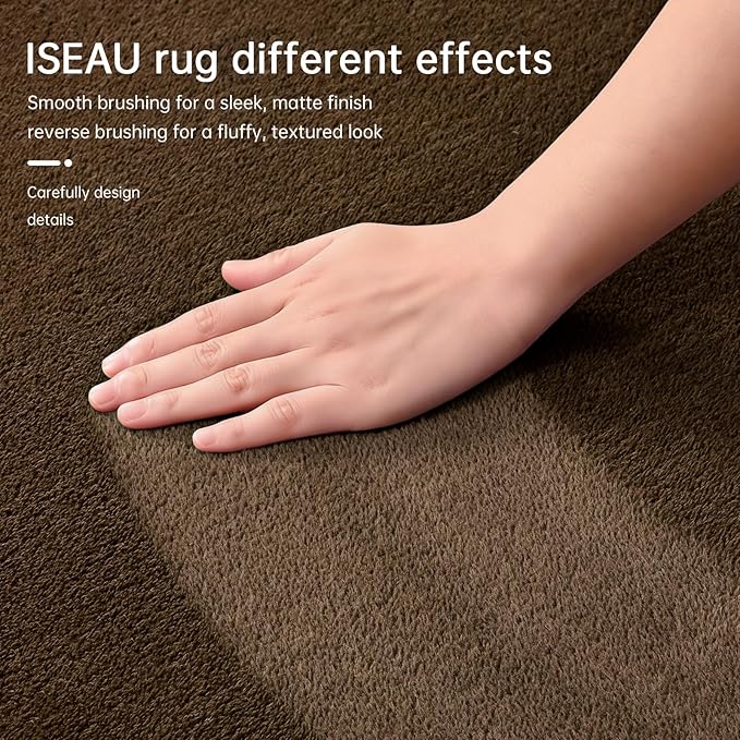 ISEAU 4x6 Rug for Bedroom, Soft Memory Foam Carpet - Image 3