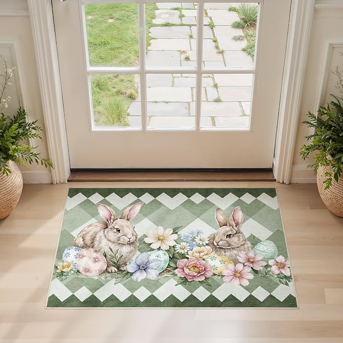cotiled Area Rug for Living Room, Washable Non-Slip Large Area Rug, Indoor - Image 2
