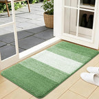 Kitinjoy Indoor Outdoor Door Mat, 40x24 Non-Slip Absorbent Dirt Trapper by Kitinjoy