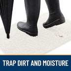 OLANLY Dog Door Mat for Muddy Paws 59x20, Absorbs Moisture and Dirt, Absorbent - Image 2