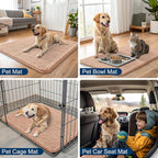 Smiry Dog Door Mat for Muddy Paws 70x24, Absorbent Dirt Trapper, Non-Slip - Image 6