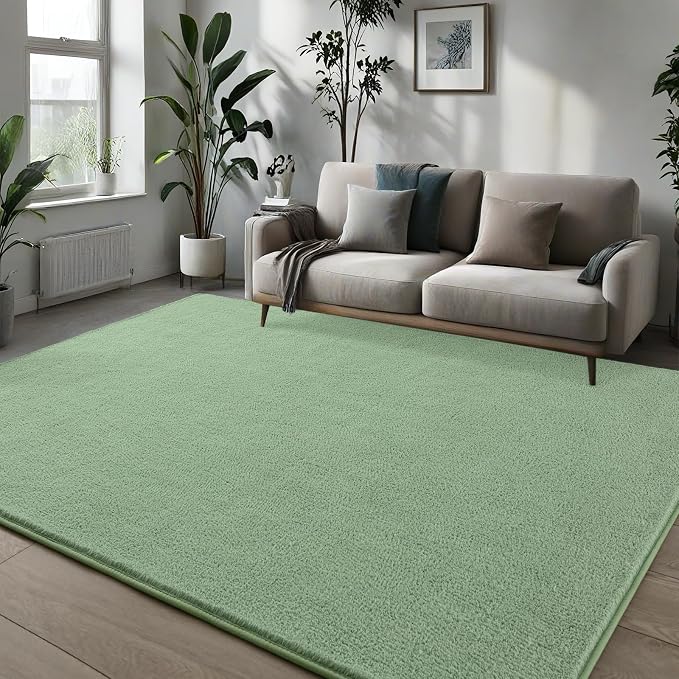 Pettop 6x9 ft Light Green Area Rugs - Image 3