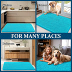 OLANLY Dog Door Mat for Muddy Paws 70x35, Absorbs Moisture and Dirt, Absorbent - Image 8