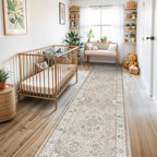 Washable 3x12 Hallway Runner Rug: Vintage Non Slip Soft Rug - Image 7