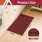 COSY HOMEER-Kitchen-Rugs-and-Mats 20"x30" Non Slip Kitchen Mats - Image 2
