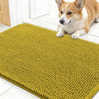 OLANLY Dog Door Mat for Muddy Paws 24x16, Absorbs Moisture and Dirt, Absorbent by OLANLY