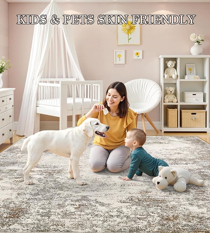 5x8 Washable Area Rugs - Image 6