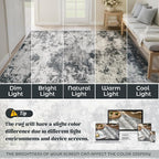 XLUEZ 6x9 Area Rugs for Living Room, Washable Modern Abstract Large Area Rug - Image 8