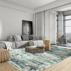 5x7 Area Rugs Washable Rug: Modern Abstract Living Room Rug Soft Anti-Skid Thin - Image 3