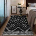 BESTSWEETIE Area Rug 3x5 Rug Machine Washable Non-Slip Low Pile Print Pattern - Image 6