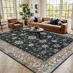 Rugxara 8x10 Area Rugs for Living Room, Large Washable Rug, Non Slip & Low Pile - Image 3